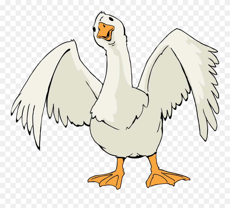Goose Clipart - Png Download