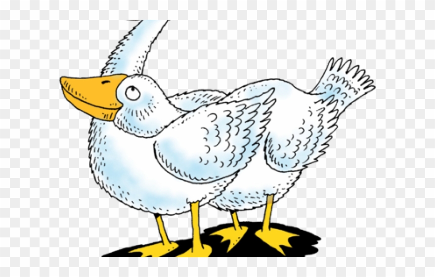 Goose Clipart Two - Clip Art - Png Download