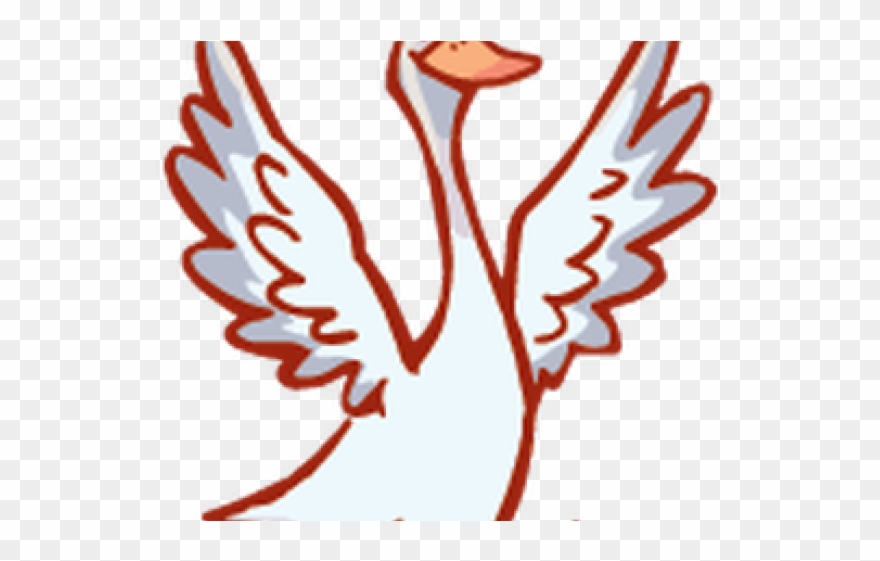 Farm Clipart Goose - Book - Png Download