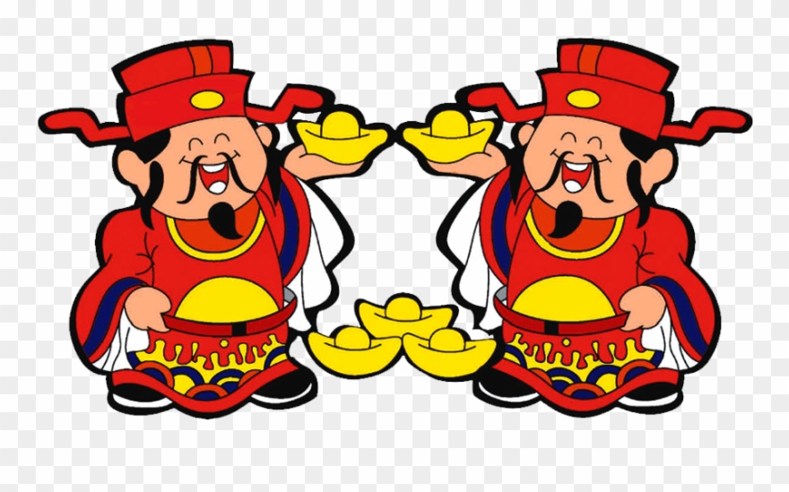 Asian Clipart Palace - 财神 爷 - Png Download