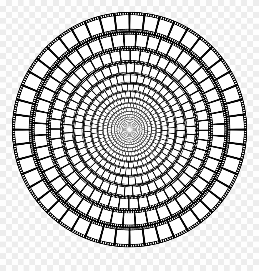 Film Strip Vortex Clipart