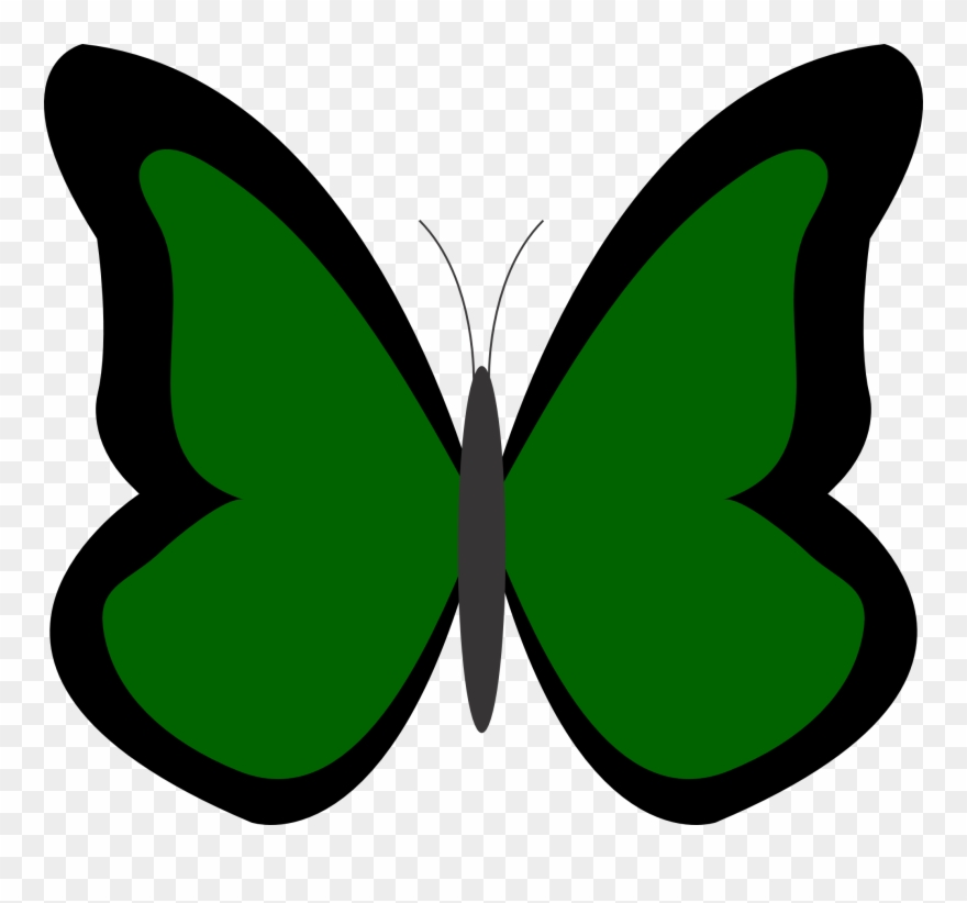 Indigo Clipart Light Pink Butterfly - Blue Butterfly - Png Download