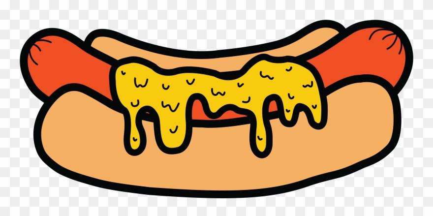 Hotdogs Niki Liu Is - Hot Dog Design Png Clipart