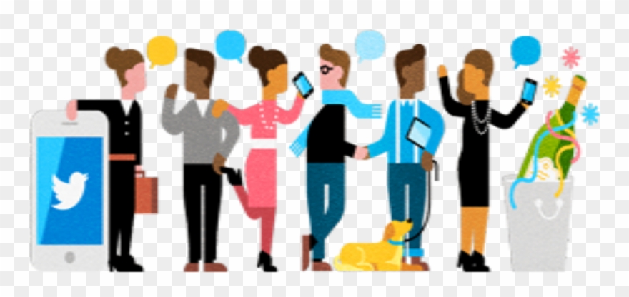 Celebrate Clipart Social Event - Community In Social Media - Png Download