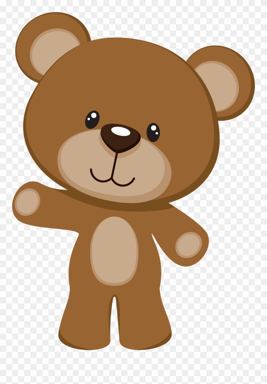 Brown Teddy Bear Clipart - Png Download
