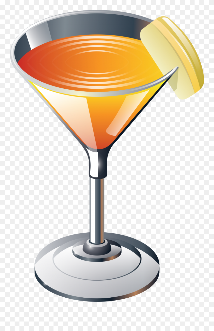 Free Png Cocktail Png Images Transparent - Cocktail Glass No Background Clipart