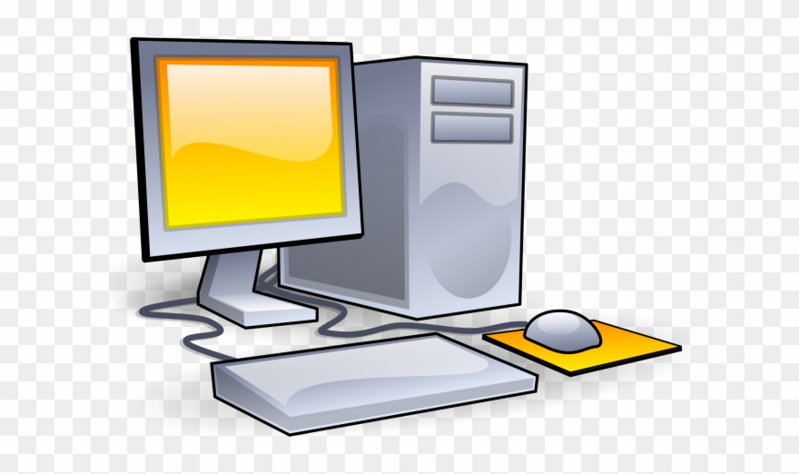 Computer Pc Clipart Game System - Computer Clipart - Png Download