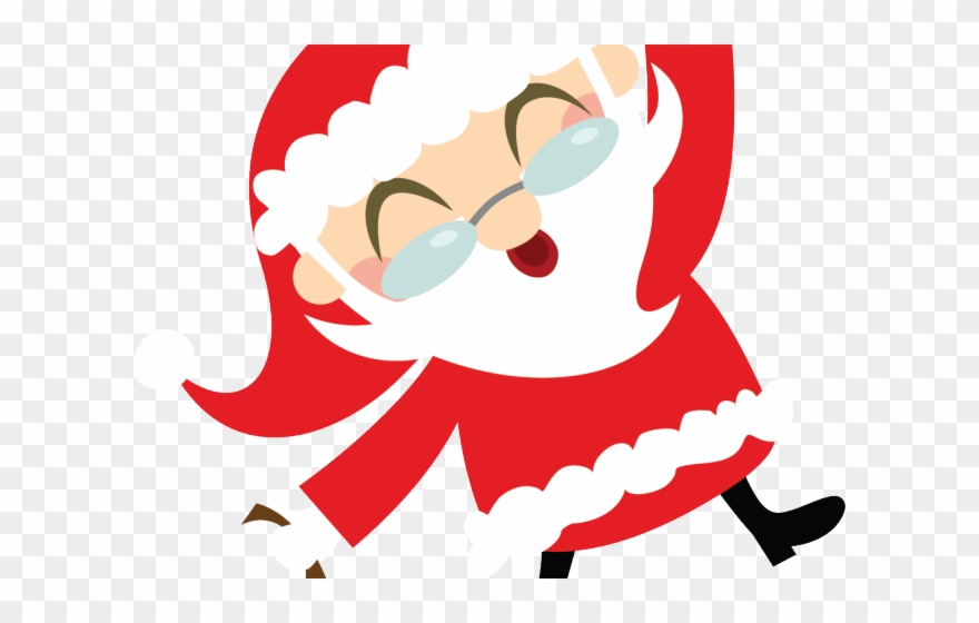 Cocktail Clipart Santa - Transparent Holiday Clip Art - Png Download