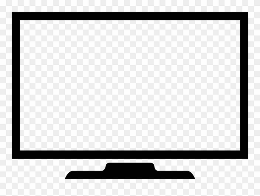Tv Screen Icon Png Clipart Computer Monitors Television - Television Icon Transparent Png
