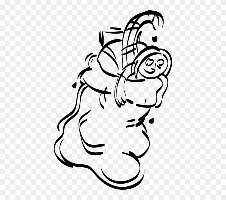 Vector Illustration Of Festive Season Christmas Stocking Clipart