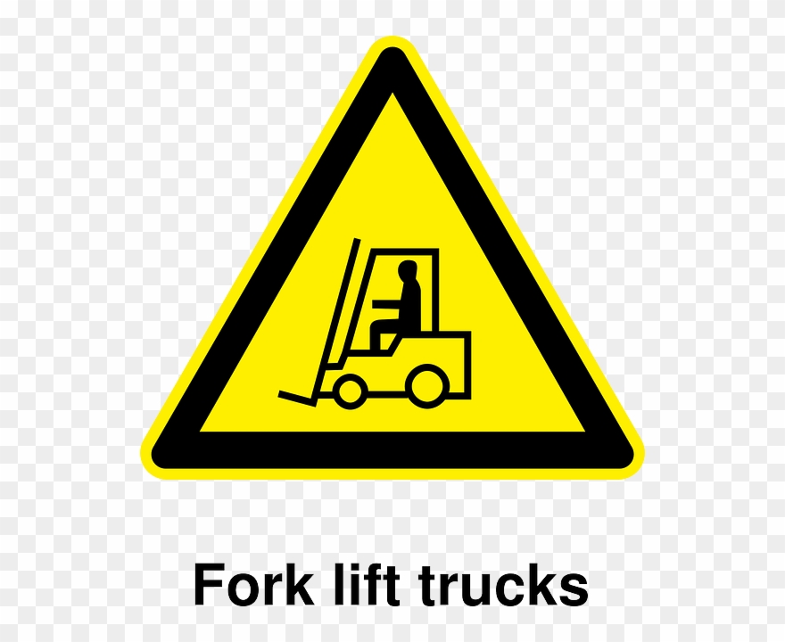 Forklift Truck Clip Art - Png Download