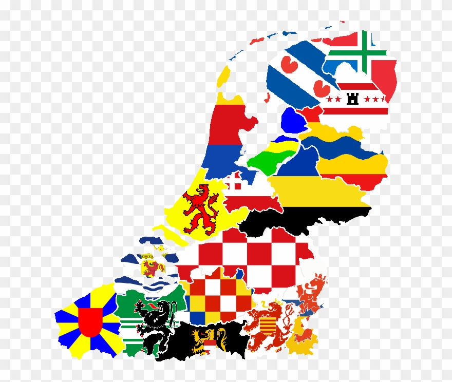 Post - Vlag Van Zuid Holland Clipart