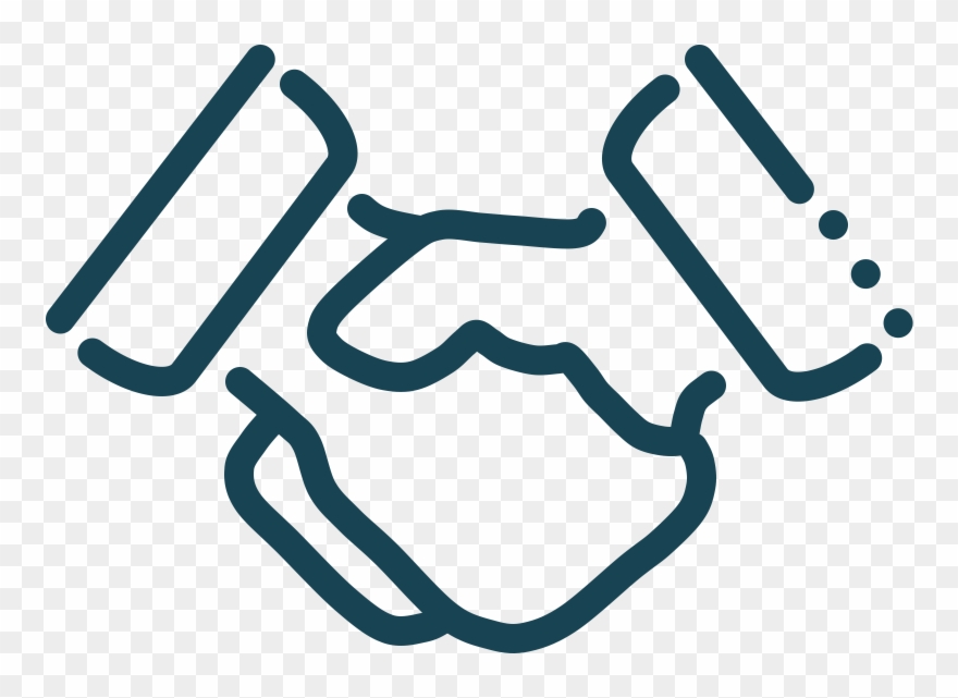 Rtm Have Completely Revolutionised This Electronic - Shaking Hands Line Icon Clipart