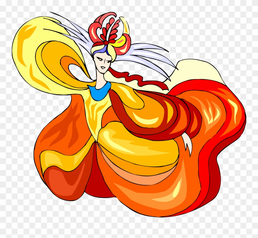 Dress Clipart Sun Dress - Clip Art - Png Download