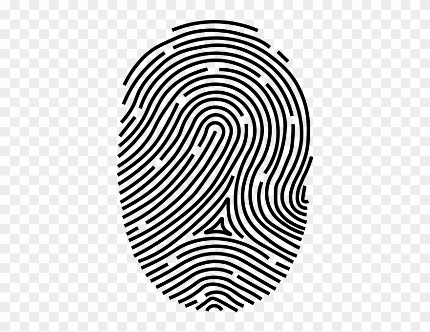 Print Fingerprint Clipart