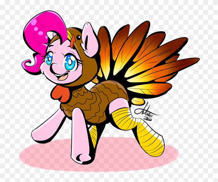 Animal Costume, Artist - Pinkie Pie Turkey Clipart