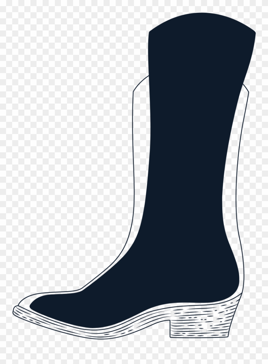 Foot In - Rain Boot Clipart