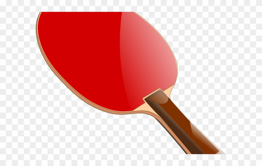 Ping Pong Clipart Bat - Table Tennis Bat Clipart - Png Download