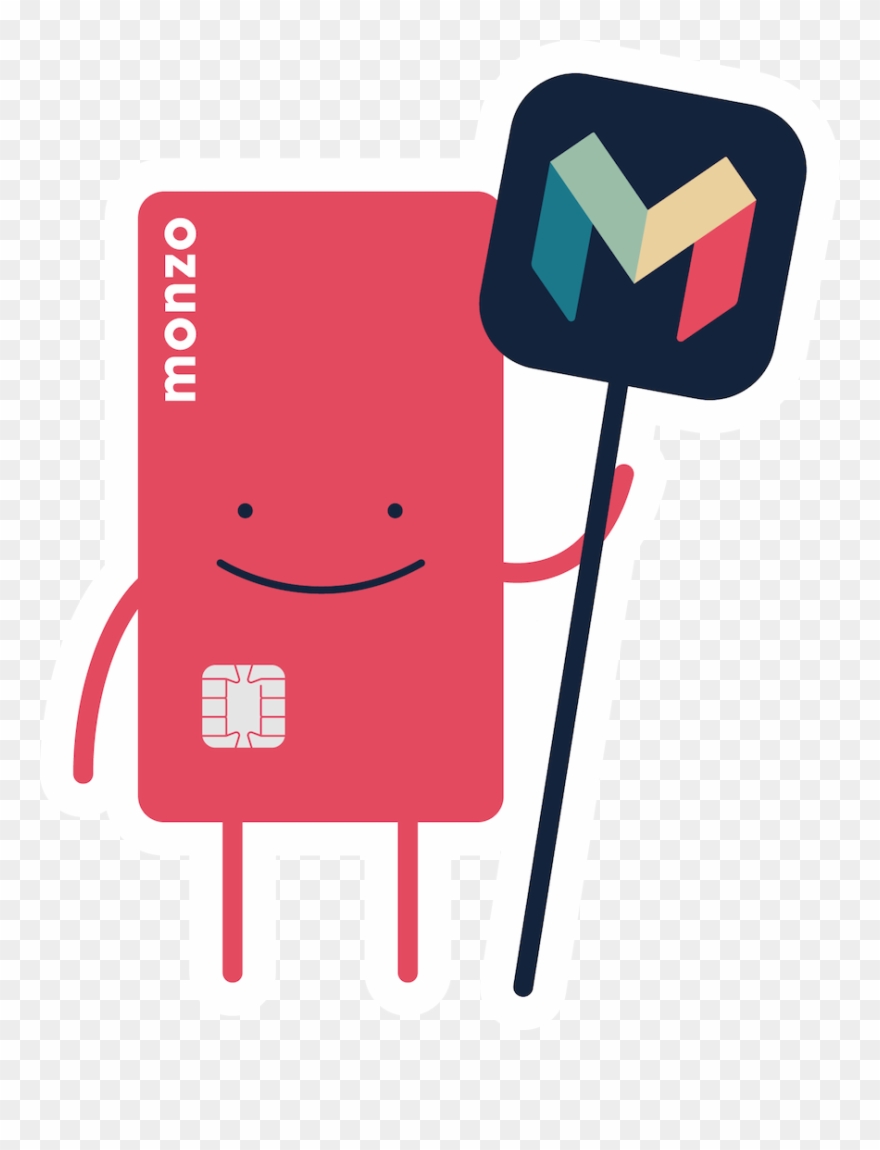 Monzo Has Hit Londoners's Wallets By Storm - Monzo Bank Clipart
