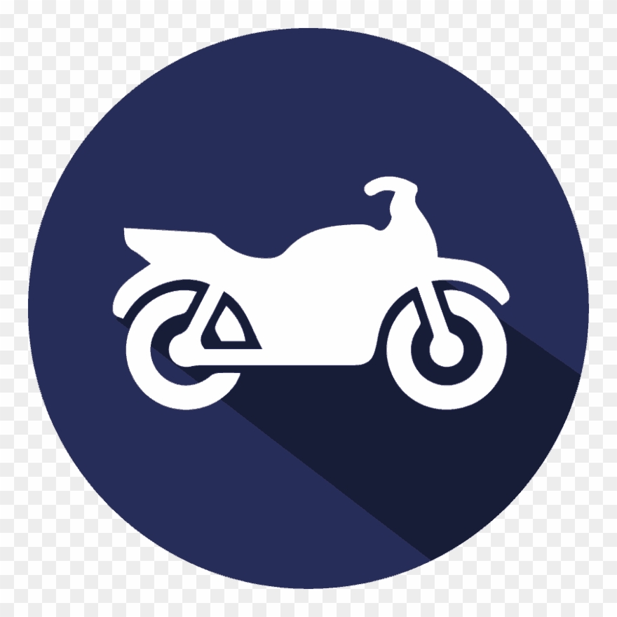 Motorcycles, Whether It's A Classic Cruiser Or A Fast - Motorcycle Icon Png Circle Clipart
