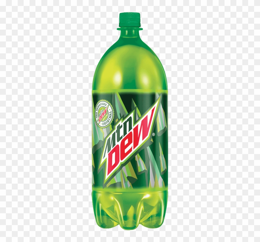 Mountain Dew Clipart Soda Mountain - Mountain Dew - 2 L Bottle - Png Download
