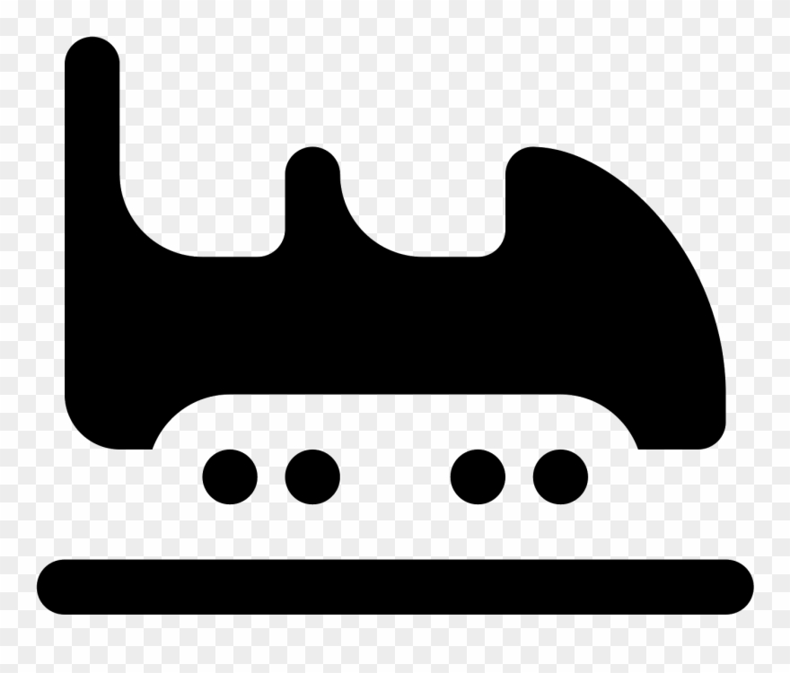 Samochód Roller Coaster Icon Clipart