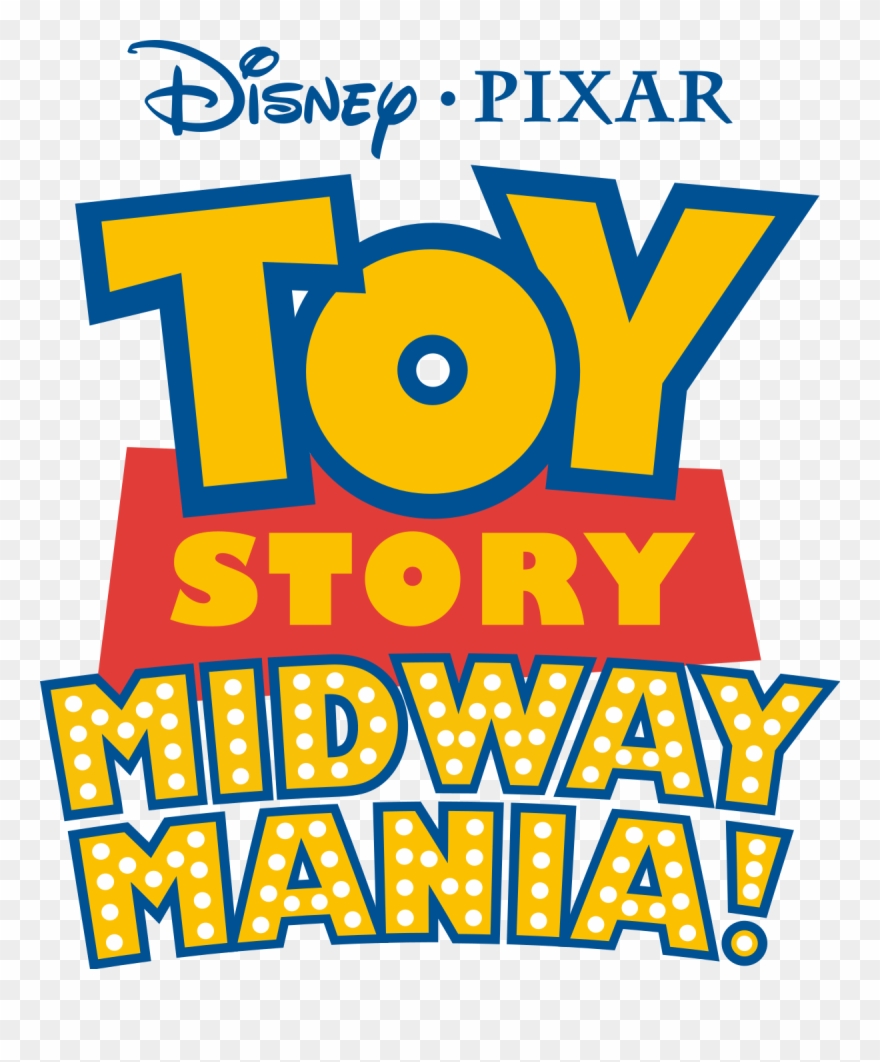 Toy Story Mania Logo Clipart