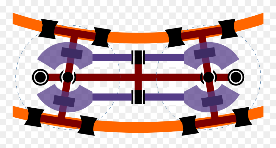 Rollercoasterchassis Bogie Train Planb - Roller Coaster Bogie Clipart