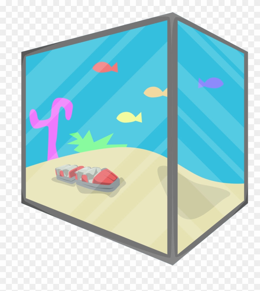 So Visualise The Aquarium Quite Big And The Roller - Graphic Design Clipart