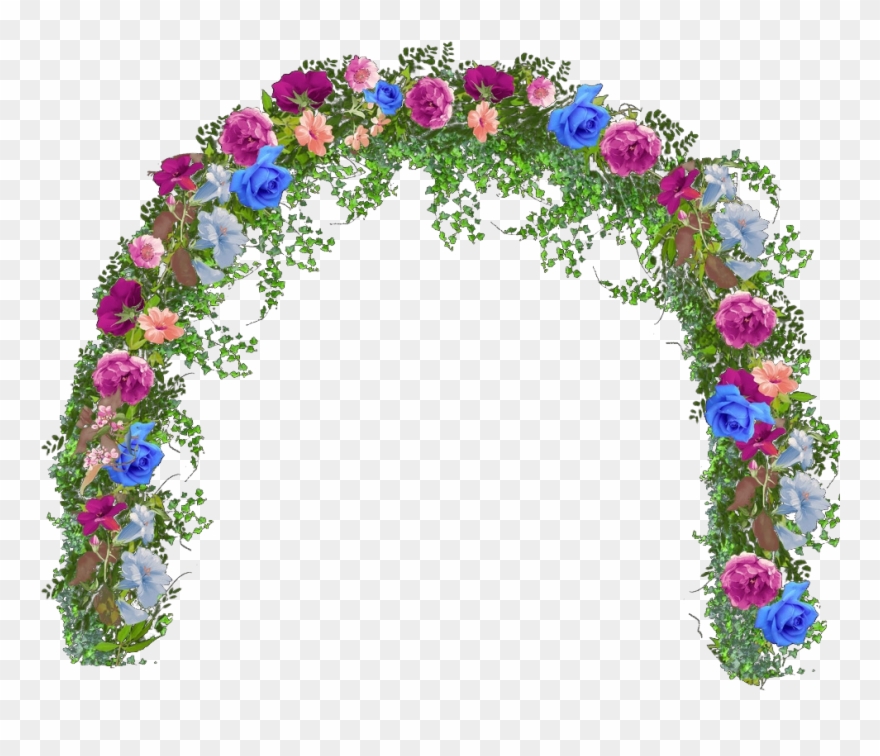 Vector Royalty Free Stock Floral Png Peoplepng Com - Flower Arch Png Clipart