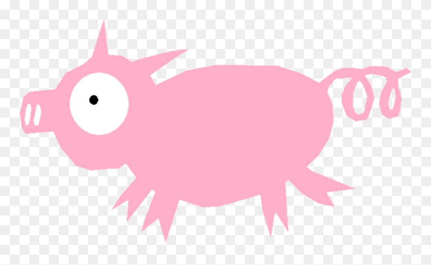 Pig Computer Icons Horse Snout Rabbit - Clipart Pig Tail - Png Download