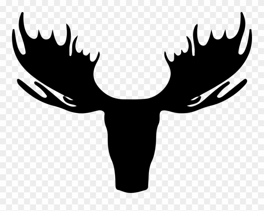 Moose Hunt Vector Clipart