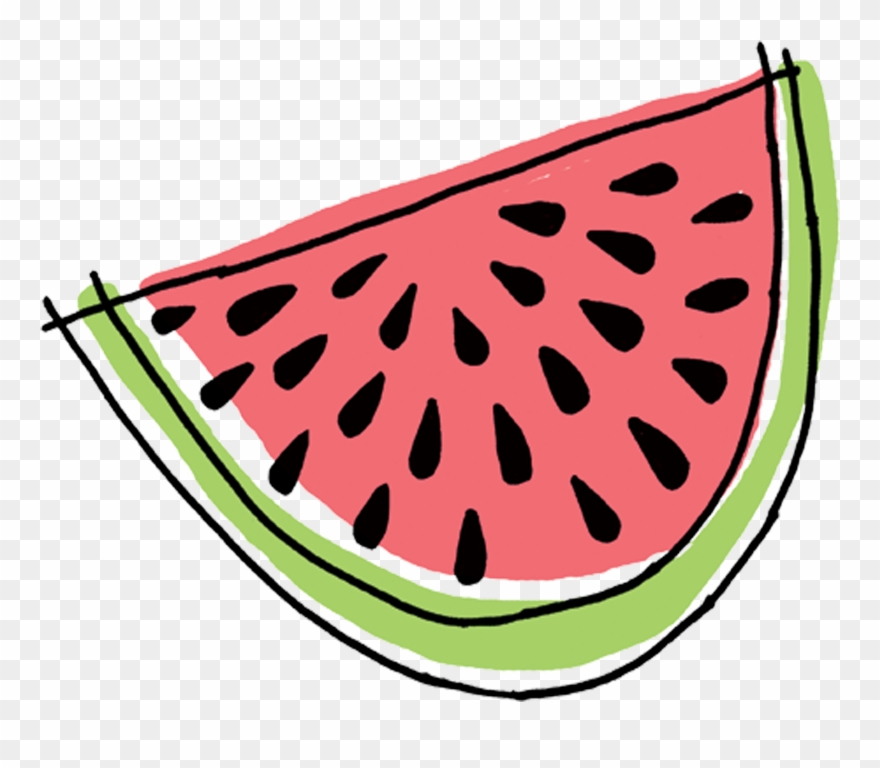 Juicy Watermelon - Tattly Temporary Tattoos / Watermelon (2) Clipart