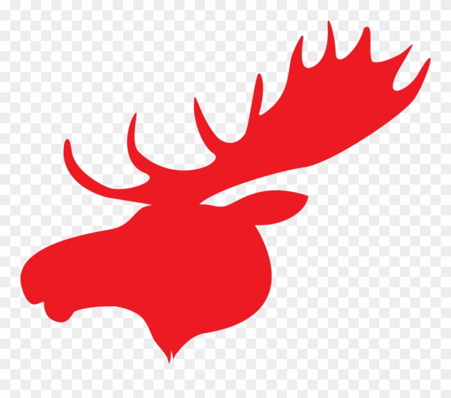 Red Moose Final Clipart