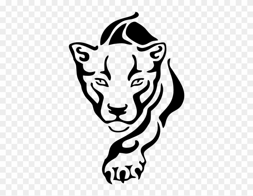 Tiger Decal Lion - Ida Jew Academy Clipart