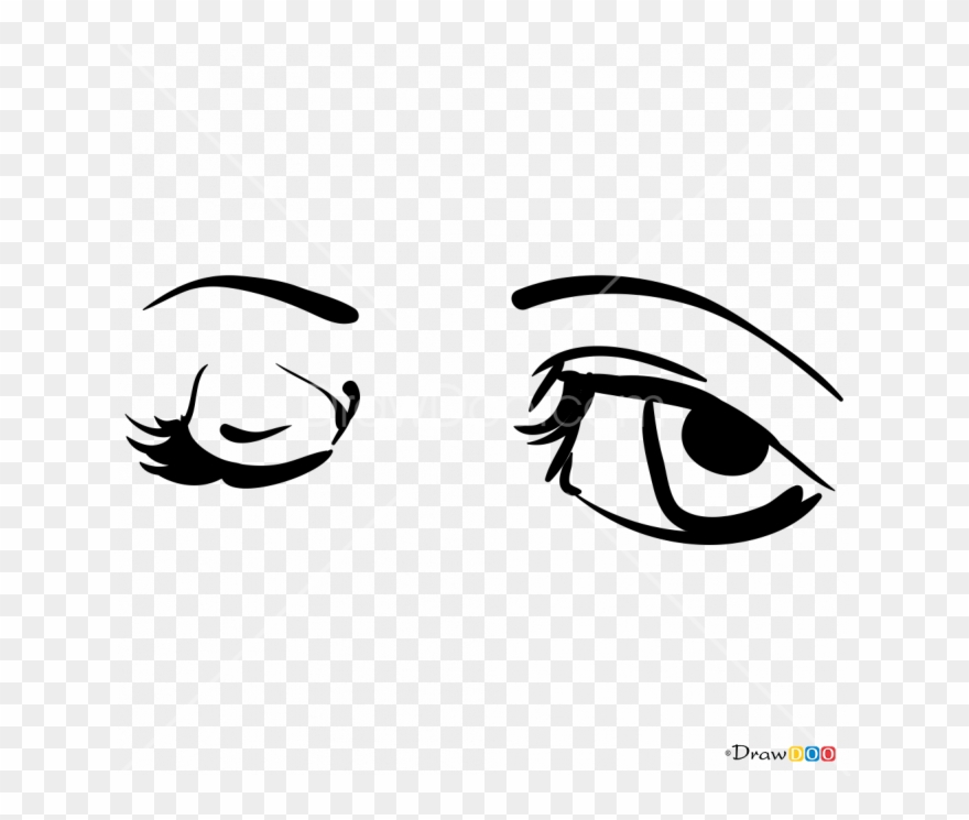 Jpg Stock Bratz Drawing Eyes - Draw Someone Winking Clipart