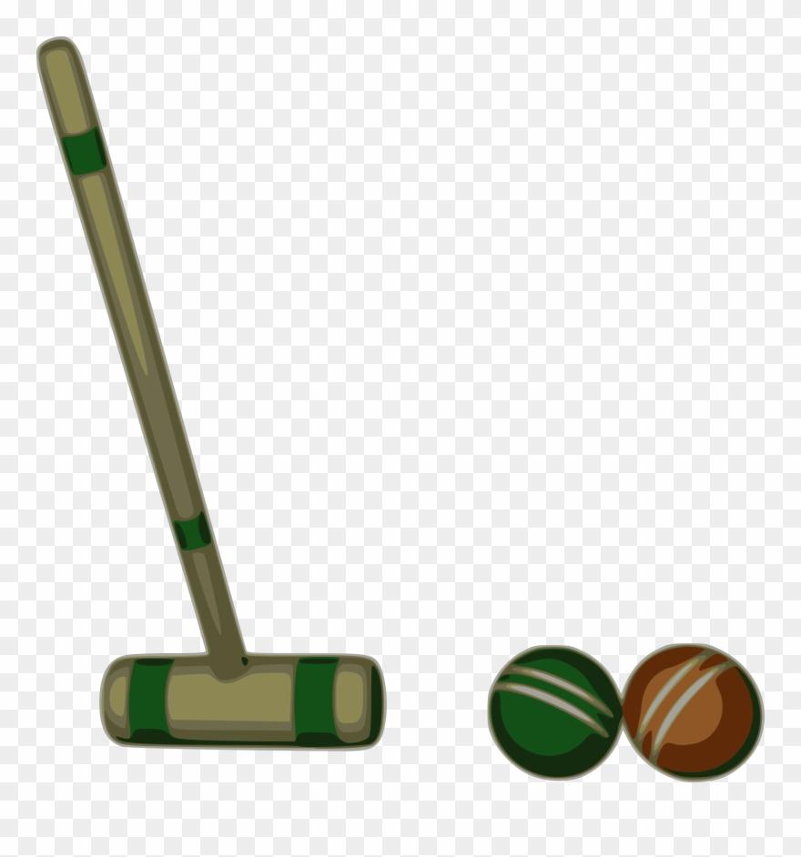 Clipart - Cafepress Croquet Game Ornament (oval) - Png Download