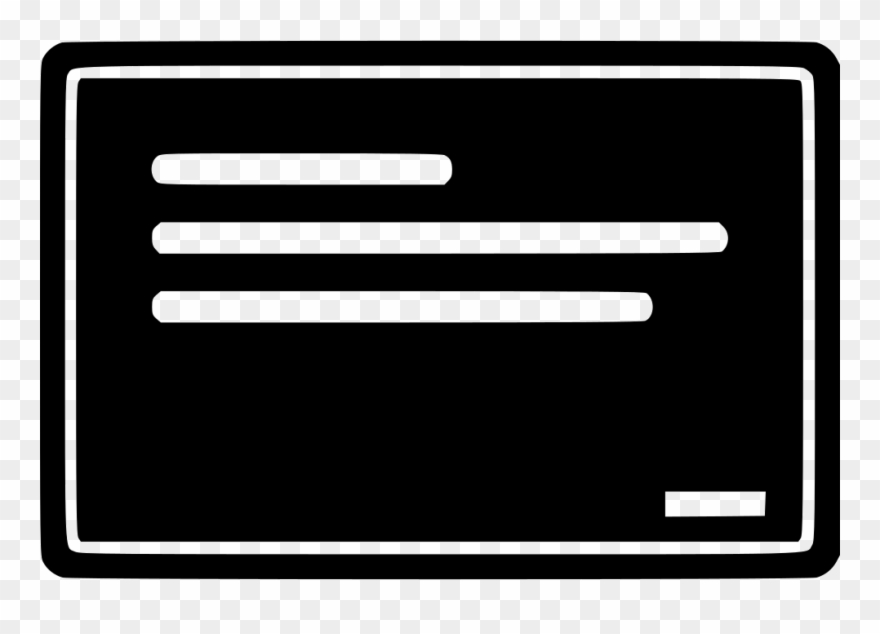 Chalkboard Comments Clipart