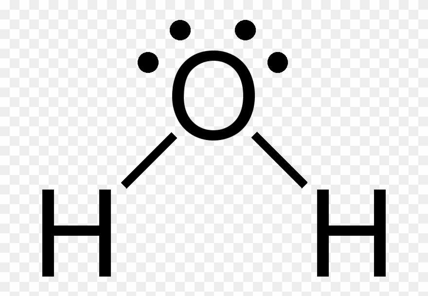 Https - //simple - Wikipedia - Org/wiki/lewis Structure - Water Lewis Structure Clipart