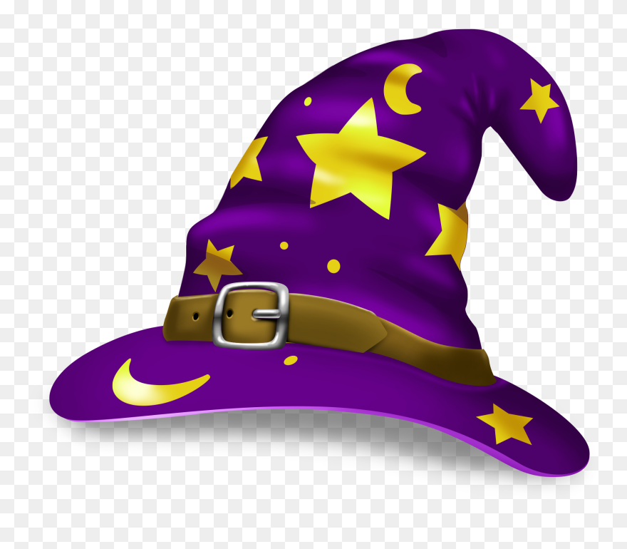 Adding Shadows And Highlights In Photoshop - Purple Wizard Hat Png Clipart