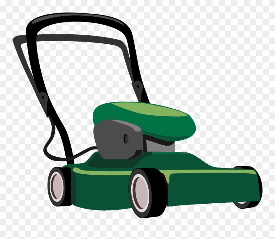 Front Backyard - Lawn Mower Clipart Transparent - Png Download