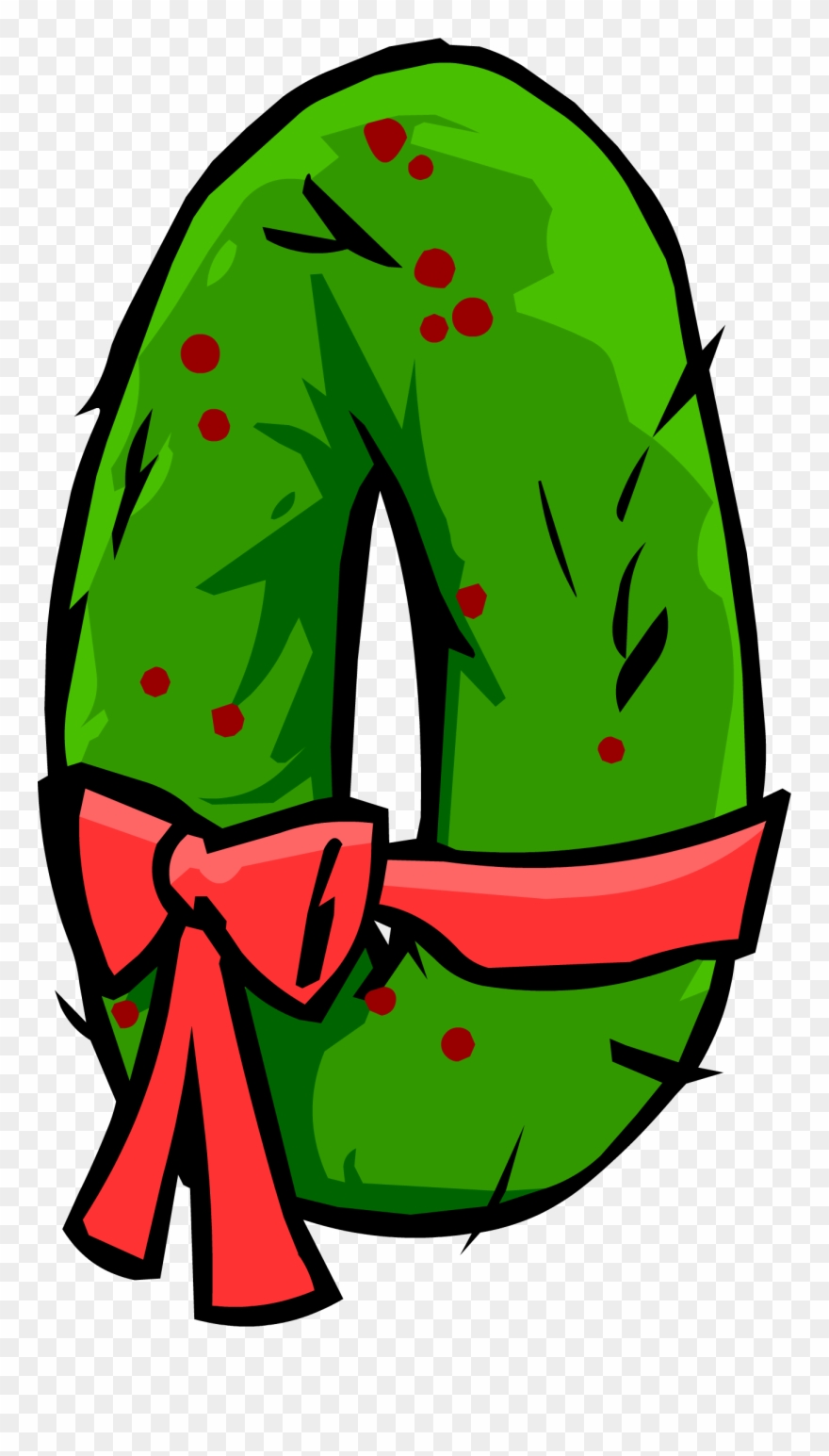 Wreath Clipart Forest - Wreath - Png Download