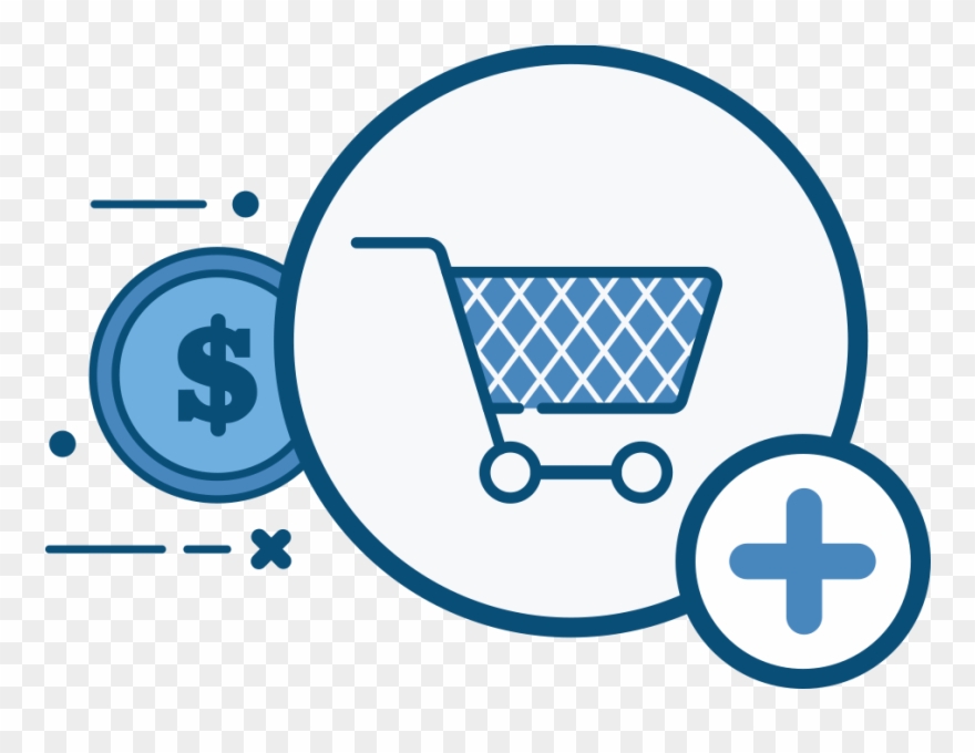 Quick Shopping Cart Economy - Money Clipart