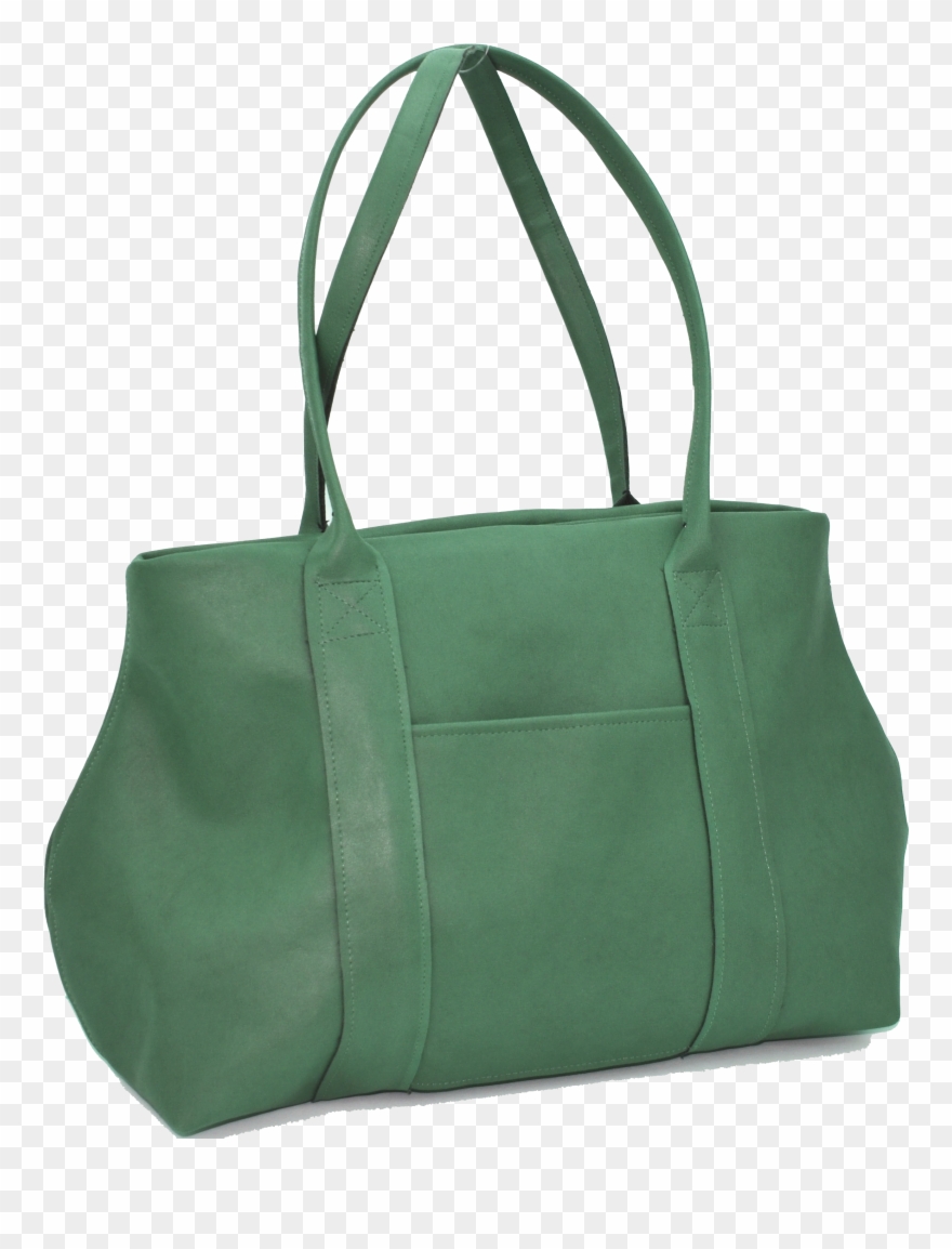 Tote Bag Patterns - Green Purse Transparent Png Clipart