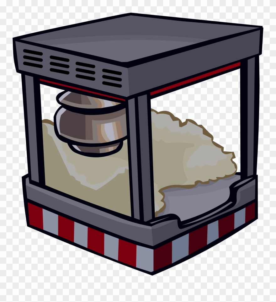Popcorn Machine - Club Penguin Machine Clipart