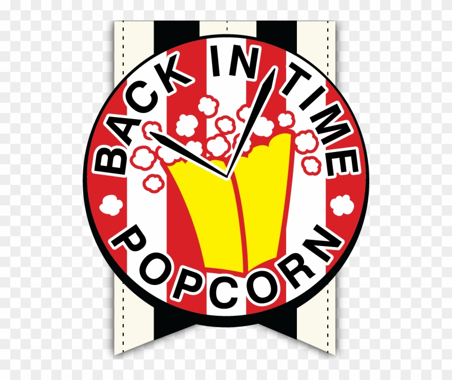 Back In Time Popcorn Clipart