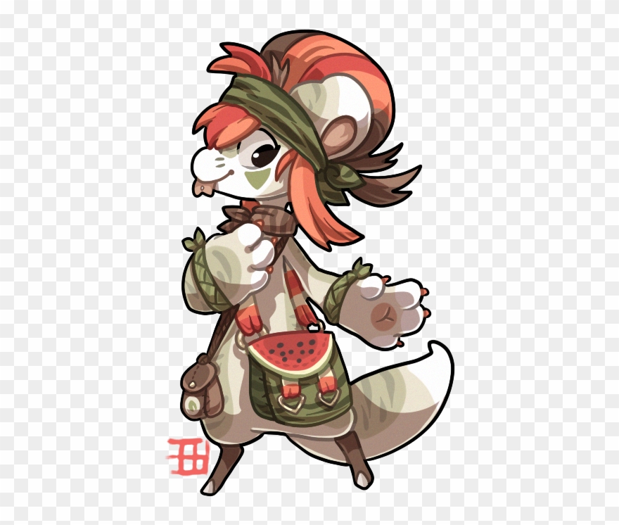 Watermelon Clipart Chibi - Watermelon - Png Download