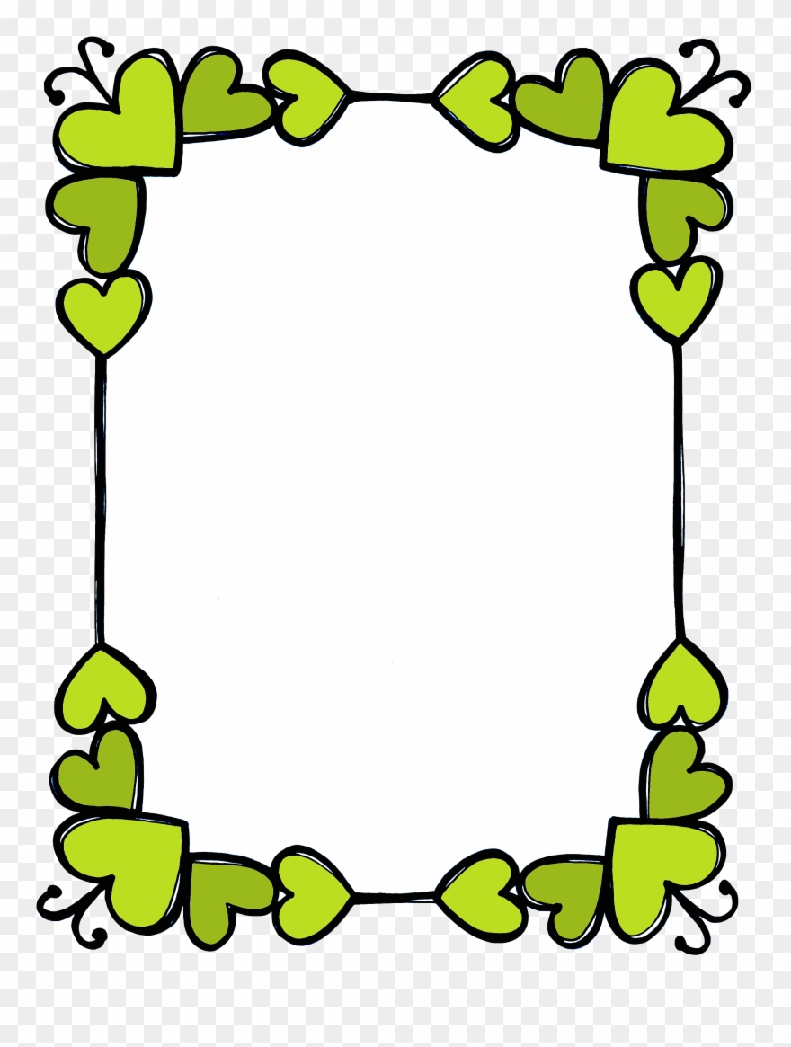 Ecole Art - Border For A4 Sheet Clipart