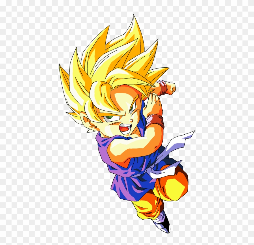 Clipart Info - Ssj Gt Goku Png Transparent Png