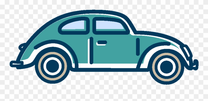 How Do I Reach Downtown - City Car Clipart